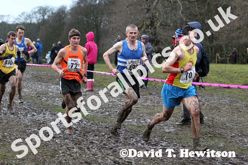 Senior mens Northern Cross Country Champs, Knowsley Safari Park. Photo: David T. Hewitson/Sports for All Pics